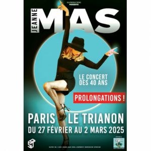 Jeanne Mas en concert au Trianon en mars 2025