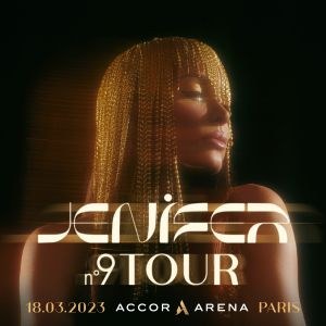 Jenifer en concert à l'Accor Arena en mars 2023