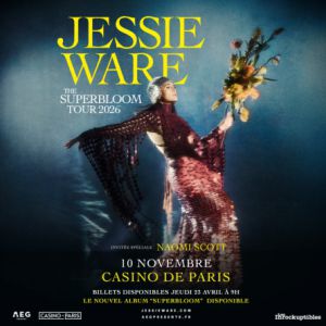 Jessie Ware Concert Casino de Paris Paris 2026