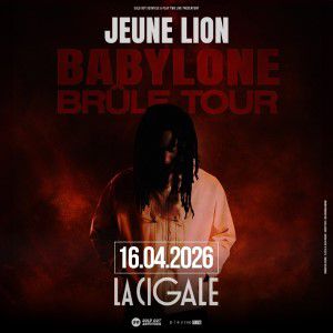 Jeune Lion en concert La Cigale en avril 2026