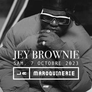 Jey Brownie en concert à La Maroquinerie en 2023