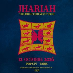 Jhariah Concert Pop Up! Paris 2026