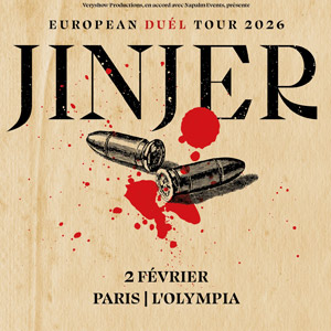 Jinjer en concert L'Olympia le 02 février 2026