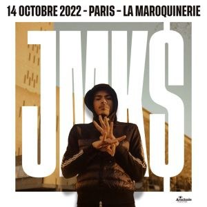 Jmk$ en concert à La Maroquinerie en octobre 2022
