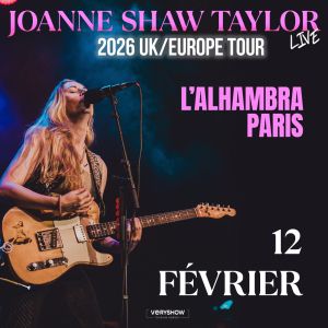Joanne Shaw Taylor en concert Alhambra en février 2026