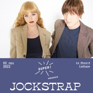 Jockstrap en concert Le Hasard Ludique