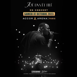Joé Dwèt Filé en concert à l'Accor Arena en octobre 2023