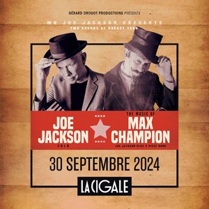 Mr. Joe Jackson en concert à La Cigale en septembre 2024