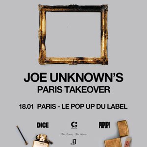 Joe Unknown's en concert au Pop Up! en janvier 2024