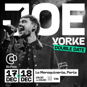 Joe Yorke Concert La Maroquinerie Paris 2026