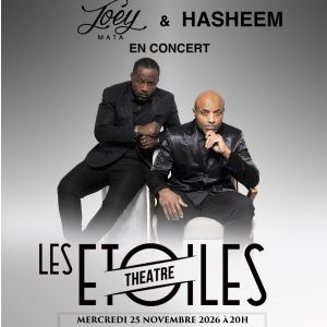 Joey Mata & Hasheem Concert Les Etoiles Paris 2026