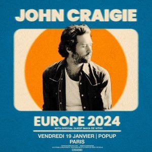 John Craigie en concert au Pop Up! en janvier 2024