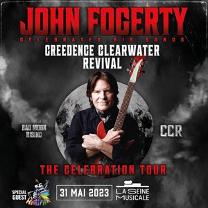 John Fogerty La Seine Musicale - Boulogne-Billancourt mercredi 31 mai 2023 