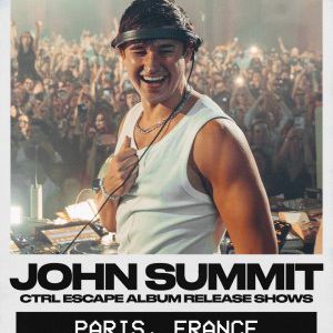 John Summit Concert Elysée Montmartre Paris 2026