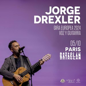 Jorge Drexler en concert au Bataclan en octobre 2024