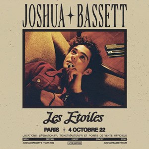 Joshua Bassett en concert Les Etoiles