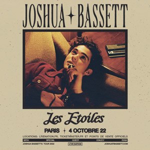 Joshua Bassett en concert Les Étoiles