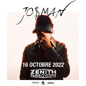 Josman en concert à Zénith Paris en octobre 2022
