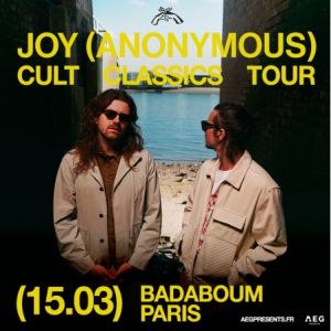 Joy Anonymous en concert au Badaboum en mars 2024