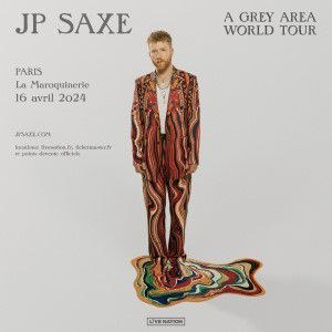 Jp Saxe en concert à La Maroquinerie le 16 avril 2024
