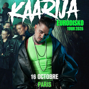 Käärijä en concert Alhambra en octobre 2026