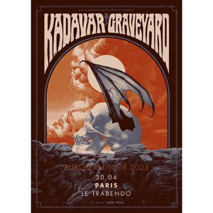 Kadavar & Graveyard en concert au Trabendo en 2023