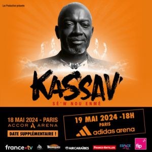 Kassav' en concert à l'Accor Arena à Paris en 2024