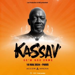 Kassav' en concert à l'Accor Arena en mai 2024