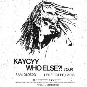 Kaycyy en concert Les Étoiles le 1er juillet 2023