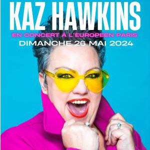 Kaz Hawkins en concert à L'Europeen en mai 2024