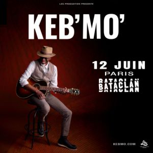 Keb' Mo' Le Bataclan Paris 2026