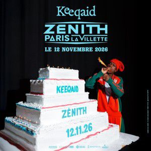 Keeqaid en concert au Zénith Paris en novembre 2026