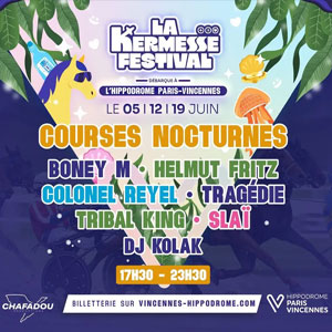 Kermesse Festival Hippodrome Paris-Vincennes Paris 2026