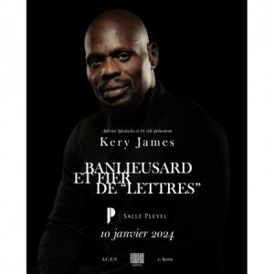 Kery James en concert Salle Pleyel le 10 janvier 2024
