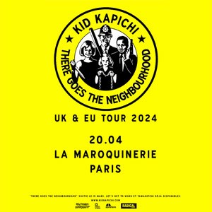 Kid Kapichi en concert à La Maroquinerie en avril 2024