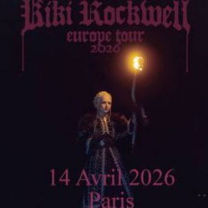 Kiki Rockwell en concert Elysée Montmartre le 14 avril 2026