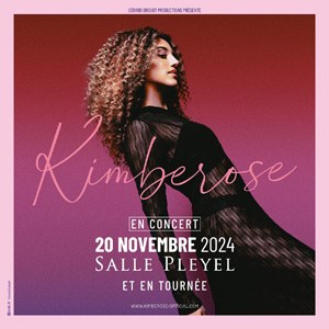 Kimberose en concert à la Salle Pleyel en 2024