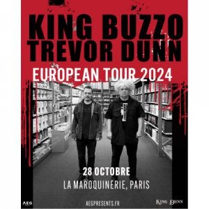 King Buzzo et Trevor Dunn en concert à La Maroquinerie