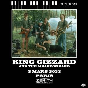 King Gizzard & The Lizard Wizard en concert au Zénith de Paris