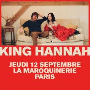 King Hannah en concert à La Maroquinerie en 2024