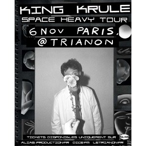 King Krule en concert au Trianon en novembre 2023