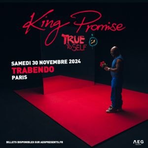 King Promise en concert au Trabendo en 2024