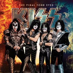 Kiss en concert à l'AccorHotels Arena en juin 2021