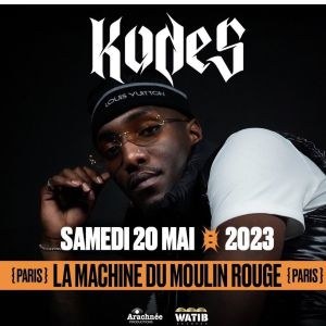 Kodes La Machine du Moulin Rouge - Paris samedi 20 mai 2023