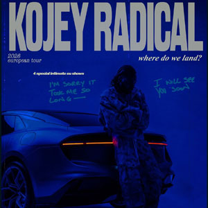 Kojey Radical Concert Point Ephemere Paris 2026
