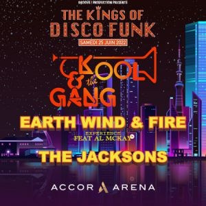 Kool &The Gang / The Jacksons en concert à l'Accor Arena