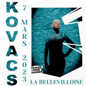 Kovacs en concert à La Bellevilloise en mars 2023