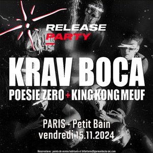 Krav Boca en concert au Petit Bain en 2024