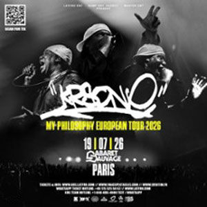 KRS One Concert Cabaret Sauvage Paris 2026