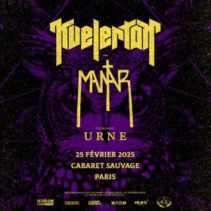 Kvelertak en concert au Cabaret Sauvage en février 2025